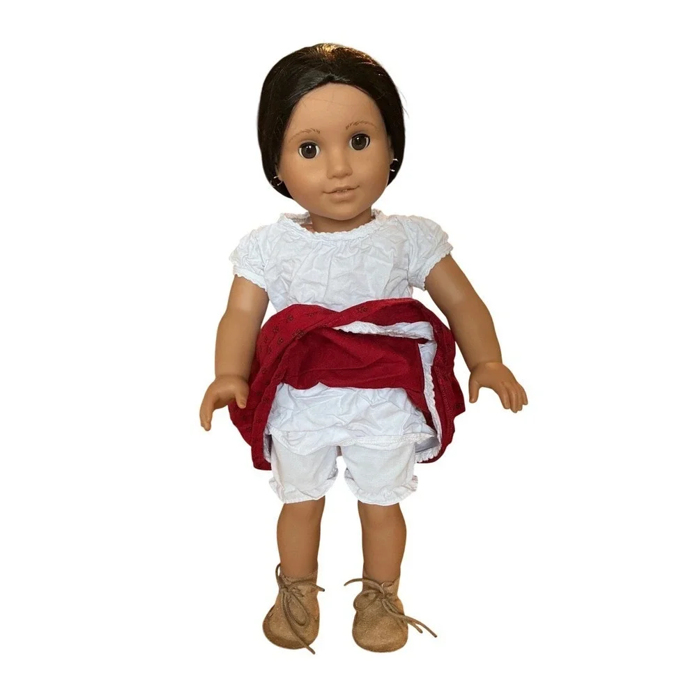 American Girl Josefina Montoya 18 Inch Doll Historical Outfit Braided Hair